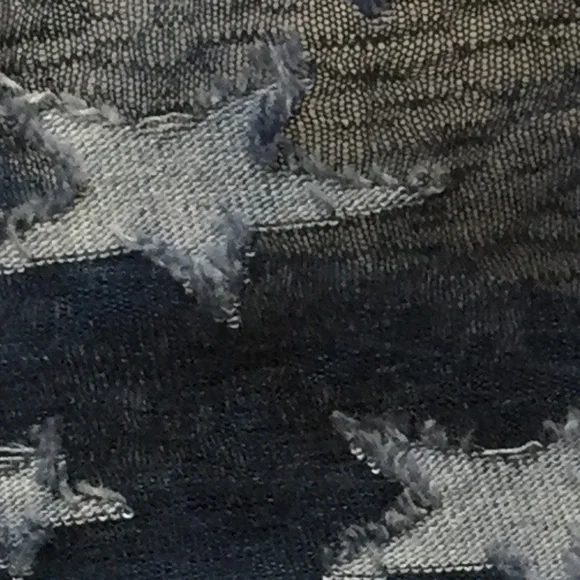 Soft Surroundings Sheer Blue & White Star Top Small/ Medium - Picture 16 of 16